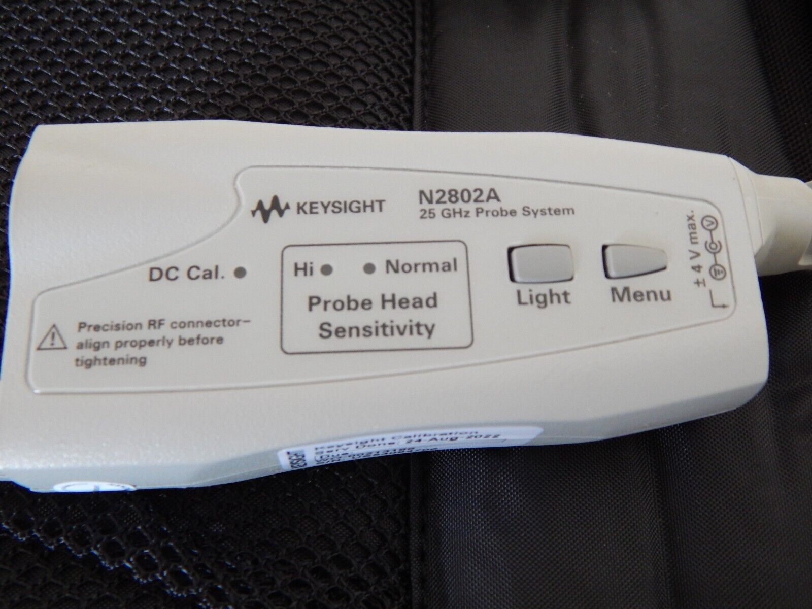 Keysight N2802A 25GHz InfiniiMax III Series Probe Amplifier mfr. cal, 6 in stock Keysight N2802A 25GHz InfiniiMax III Series Probe Amplifier mfr. cal, 6 in stock